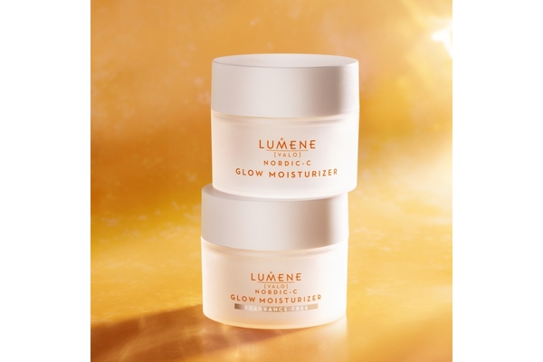 Lumene skin care products with UPM and SABIC packaging